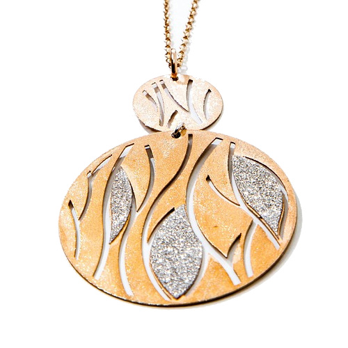 จี้ทับทิมรูปหัวใจ